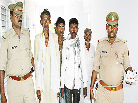 Arms factory caught, four arrested