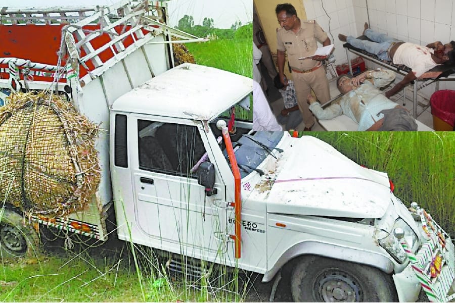 three died and ten injured in an accident in raebareli.