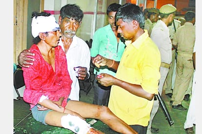 three died and ten injured in an accident in raebareli.