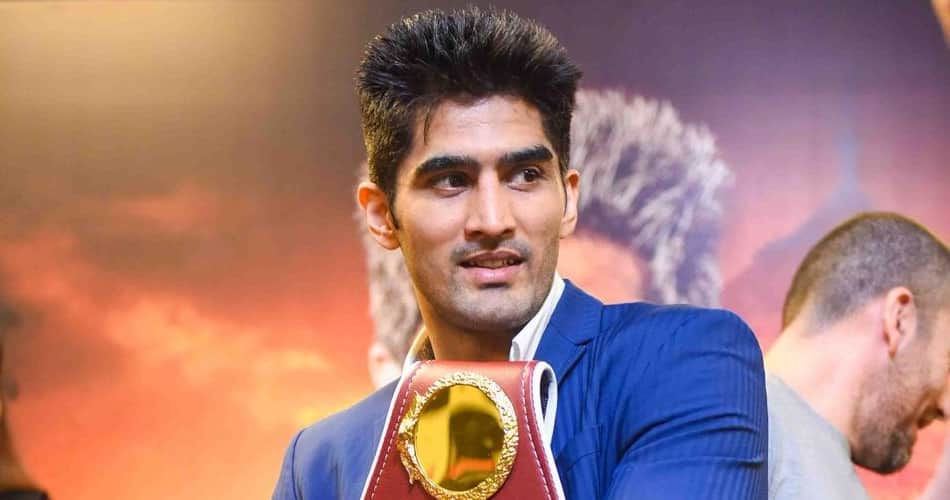 indian boxer vijender singh professional fights