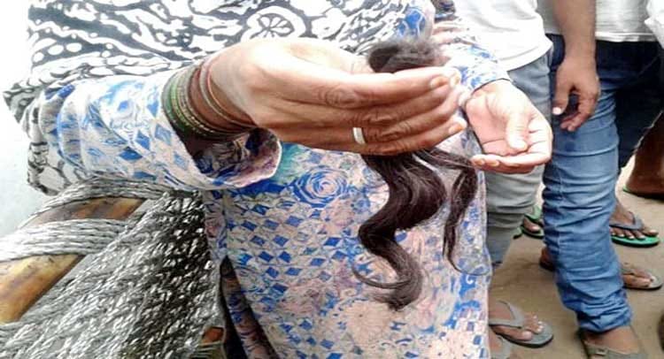 woman hair braid cutted in Aligarh