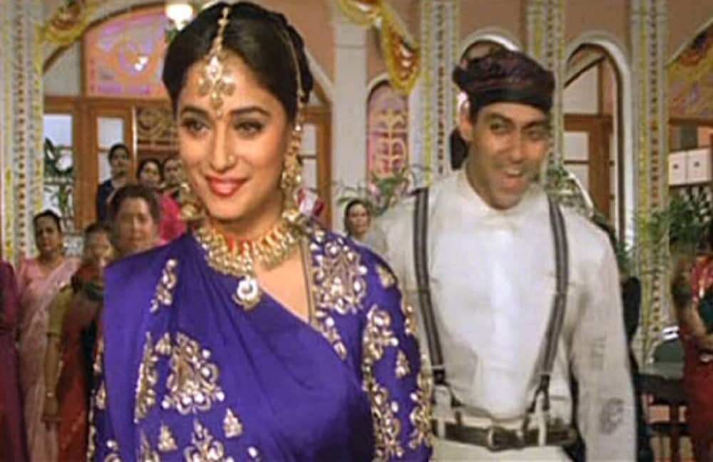 Salman Khan Madhuri Dixit 25 years old chemistry recreate with Katrina Kaif in Bharat film