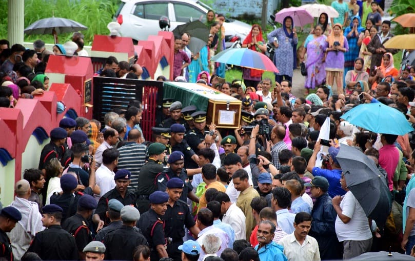 In the last visit of Shaheed Major, a great crowd