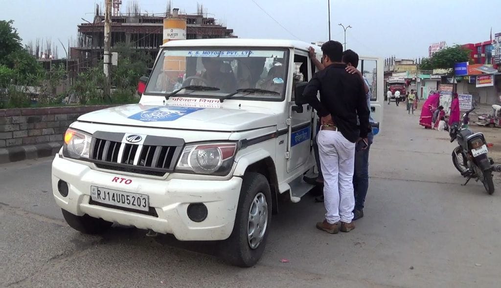 acb took action against corrupt officer of transport department