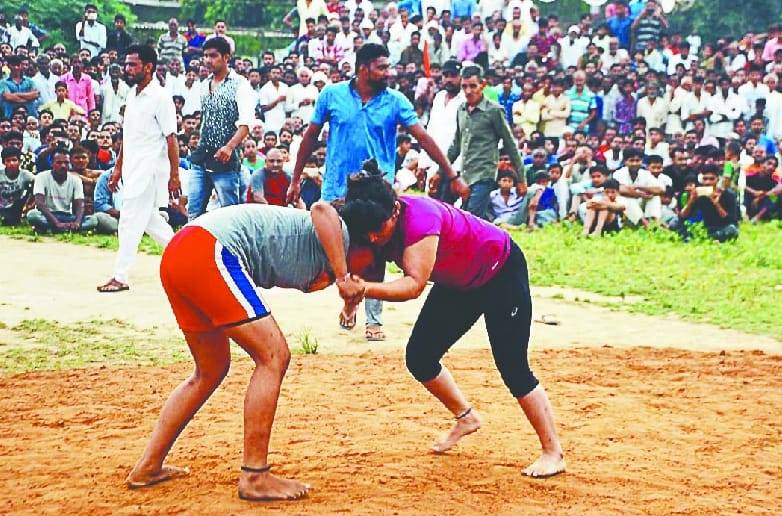 Kapil Dhama wins wrestling