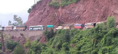 Himachal Pradesh Kalka Shimla National Highway Blocked Due to Landslide