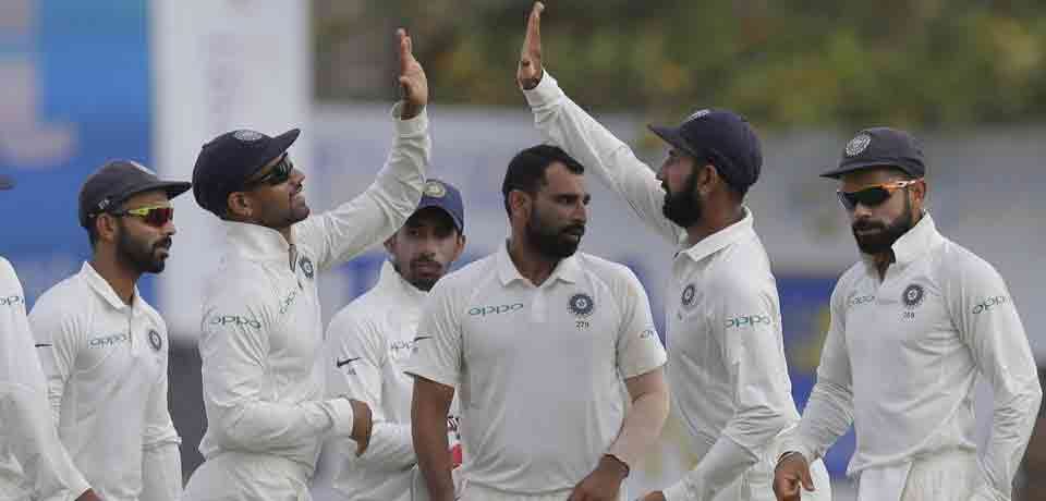 cheteshwar pujara takes stunning catch of matthews and sent back to pavilion