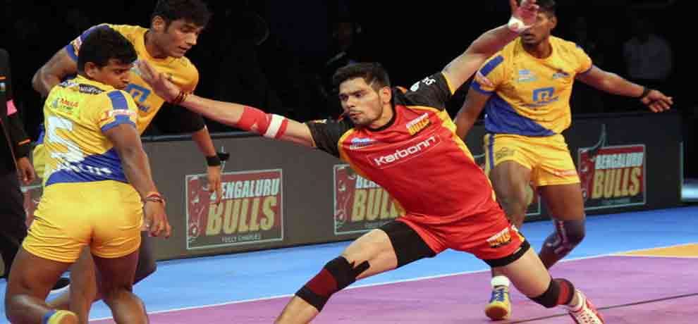 puneri paltan and bengaluru bulls win their respective matches in pro kabaddi league season 5