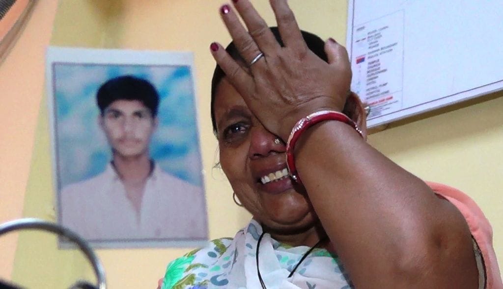 This mother is shedding tears in search of son for four years