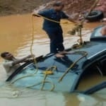 car accident near patan, 4 people dead