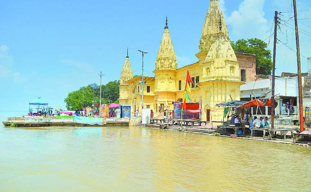 flooded saryu