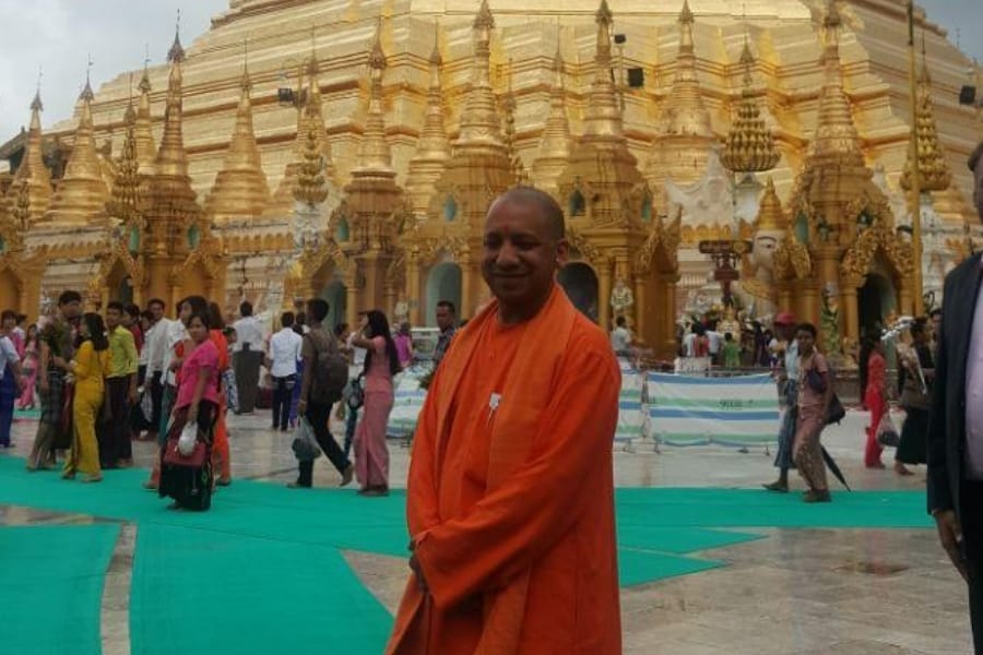  yogi adityanath speech in myanmar.