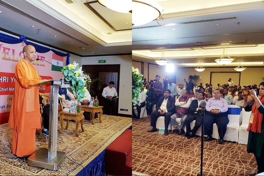 uttar pradesh cm Yogi adityanath visit to Myanmar