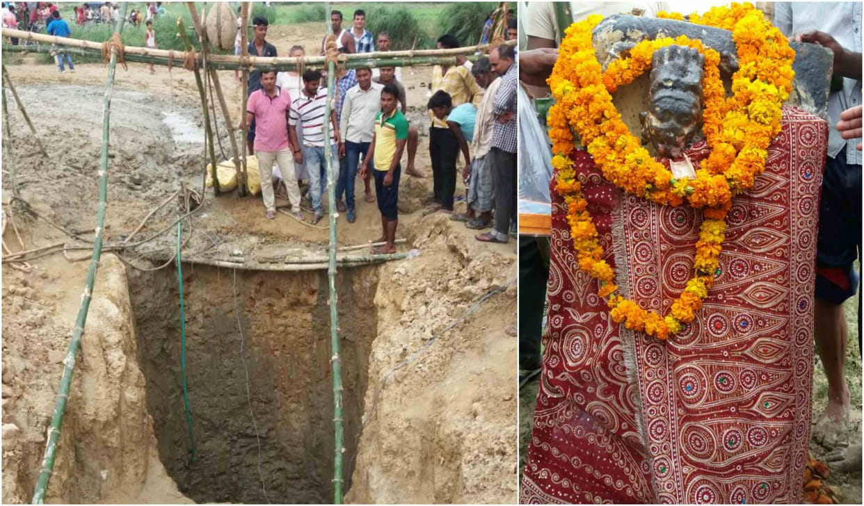Durga 200 year old idol extracted from well after 29 years, know what the secret 