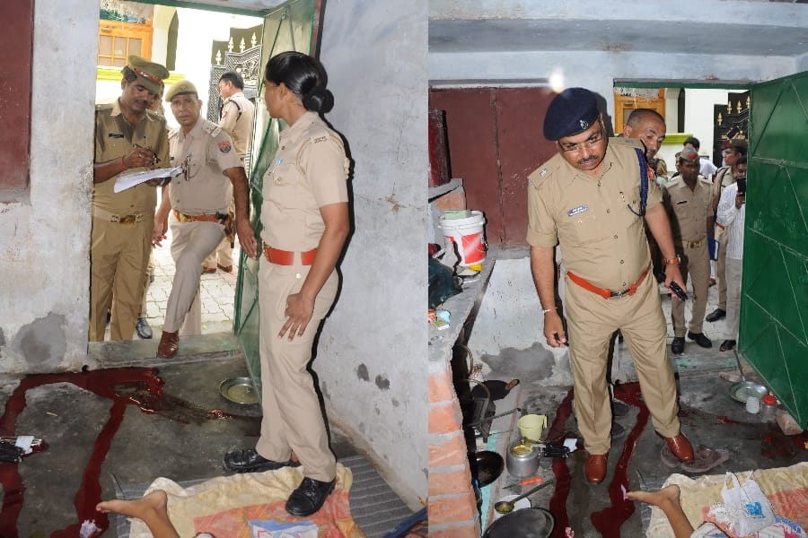 A women murdered in hasanganj area in Lucknow.