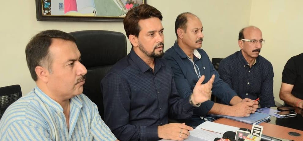 70 cricket sub centres in himachal soon: Anurag thakur