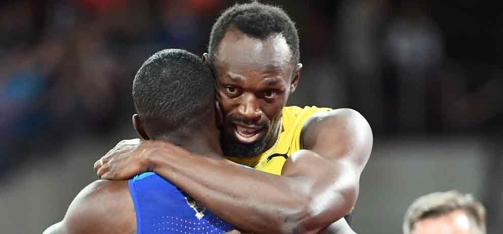 Farewell to a legend, Bolt beaten into third by controversial Gatlin in 100m final