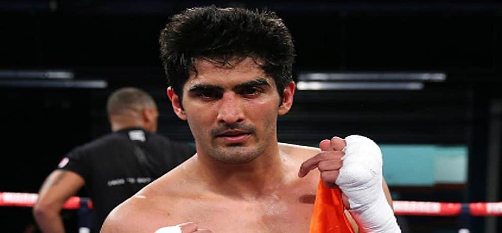 boxer vijender singh wins 9th professional fight