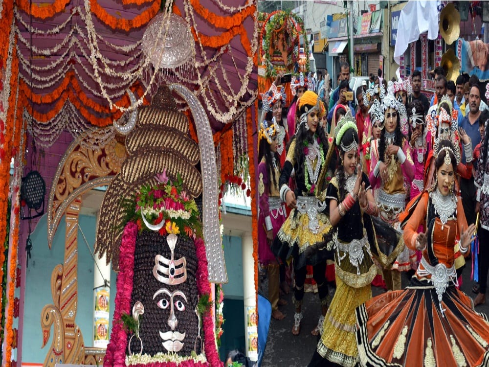 Tapeshwar temple shobha yatra in dehradun