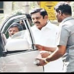Ambulance stopped to allow CM Palaniswami's convoy in Chennai