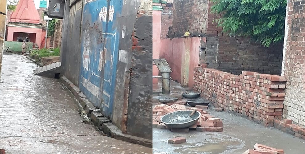 Tension again in Saharanpur, fight in two sides, force deployed