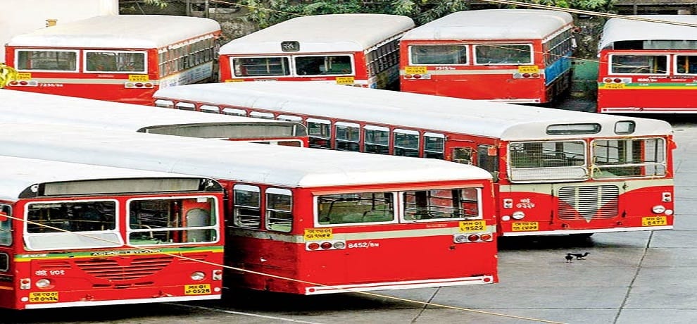 BEST Buses Workers Strike Over Salaries in Mumbai