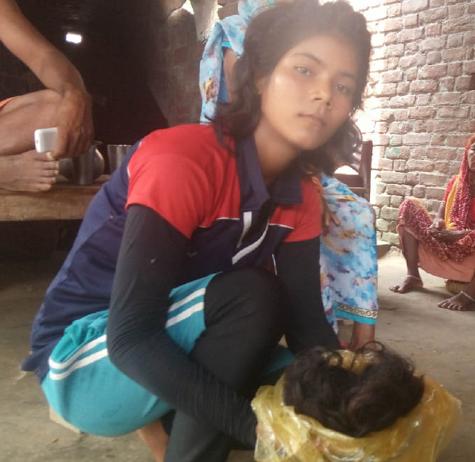 Gold Medalist Boxer's hair chopped