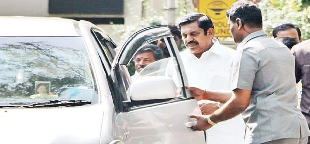 Ambulance stopped to allow CM Palaniswami's convoy in Chennai