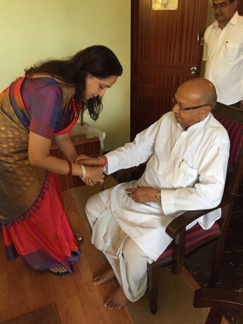 hemamalini celebrated rakshabandhan in mathura