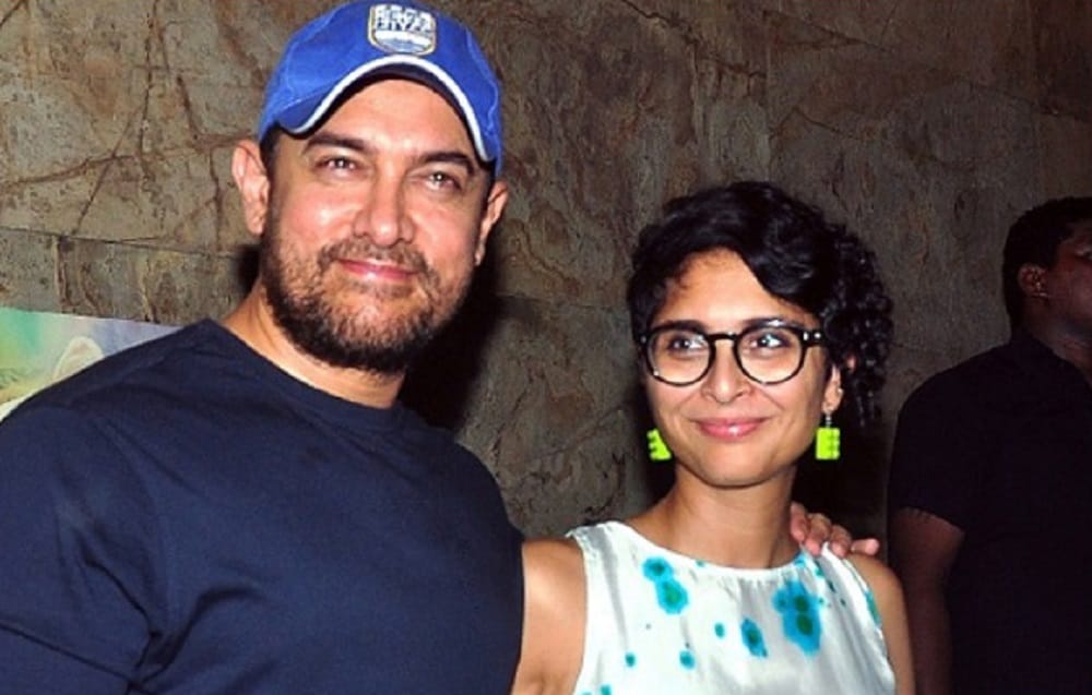 Aamir Kiran down with swine flu shah rukh khan completes his wish to attend the event