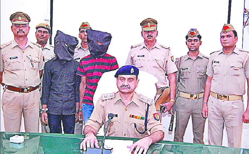 Father-son arrested