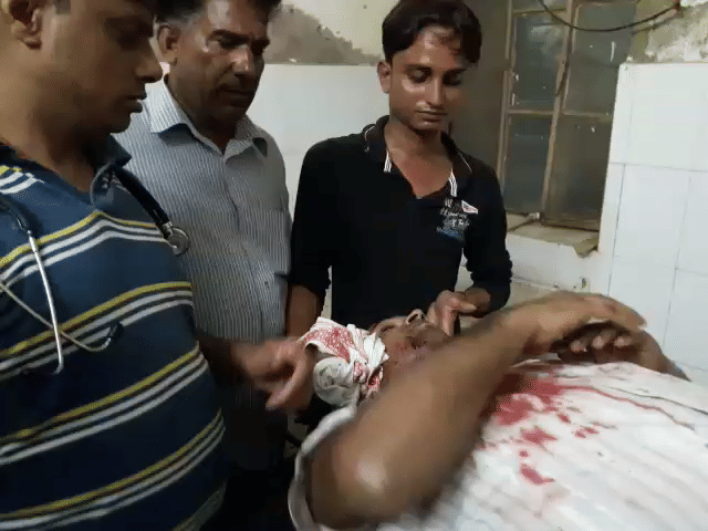 tension arises as a man teased female passengers in alwar