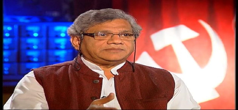 CPM general secretary Sitaram Yechury statement over bjp win in Tripura