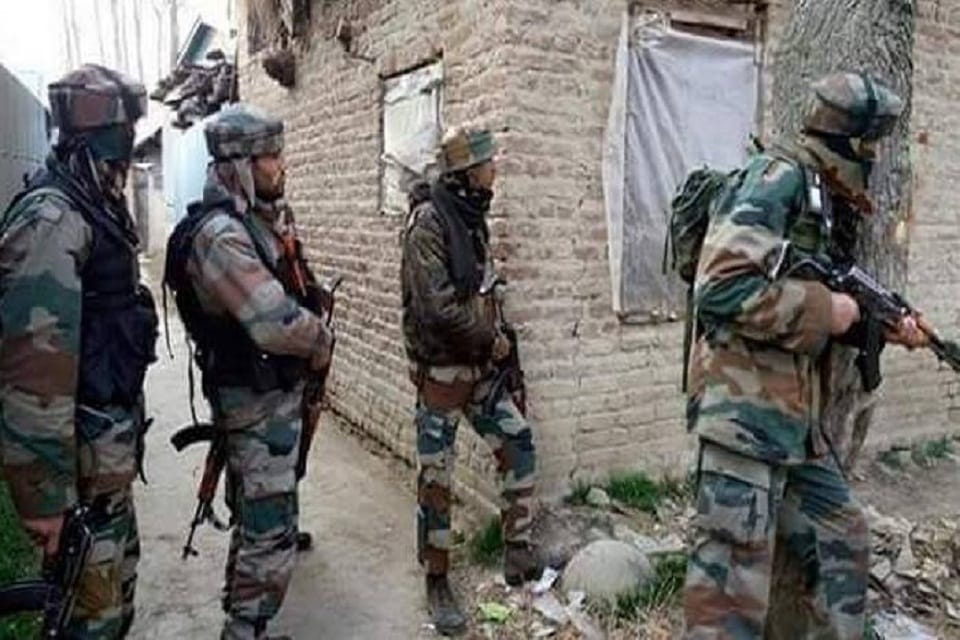 Encounter between security forces & militant, five terrorist killed