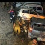 around hundred injured after a blast in pakistan's lahore