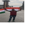 श्रीनगर में फहराया तिरंगा