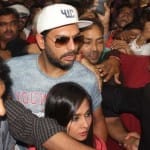 युवराज सिंह को देखने के लिए भारी भीड़ उमड़ पड़ी