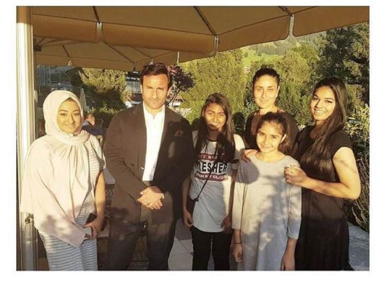 latest pictures from Taimur, Kareena Kapoor, Saif Ali Khan Switzerland holiday