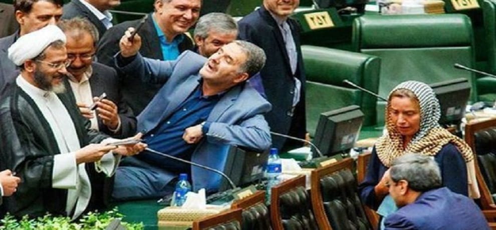 Iranian MPs embarrassed the country in the wake of selfie