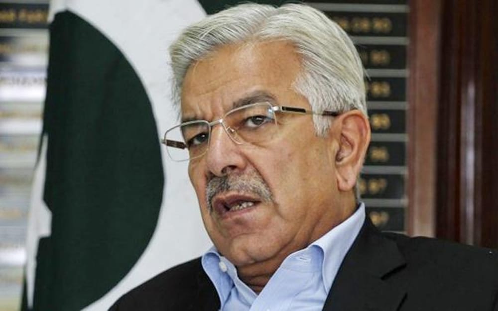 Imran Khan's supporters were carrying automatic weapons at Azadi rally, says Pak defence minister 