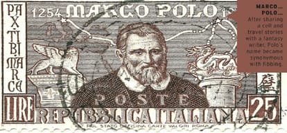Marco Polo was surprised to see the  paper currency in China