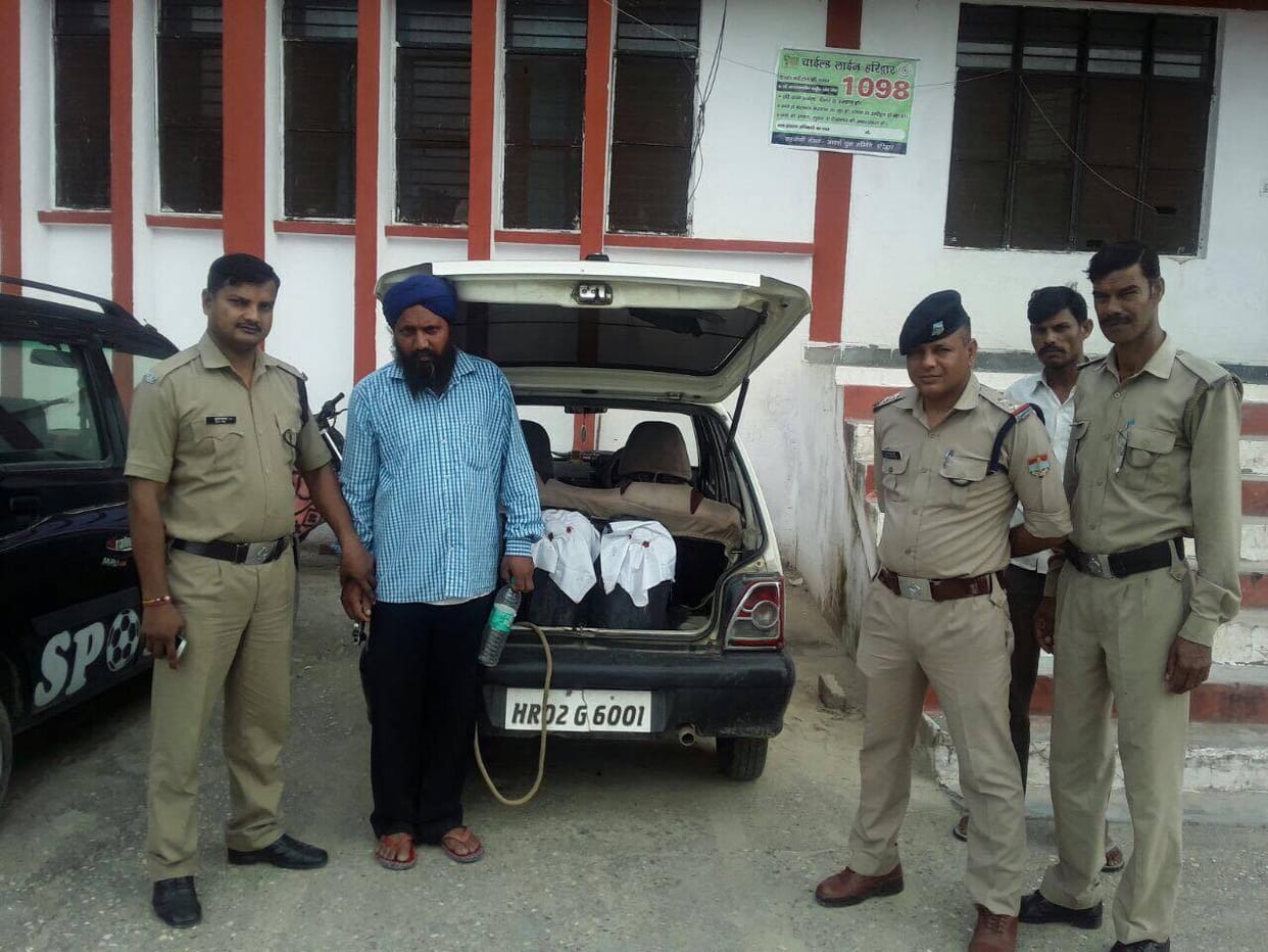 police seized raw alcohol 