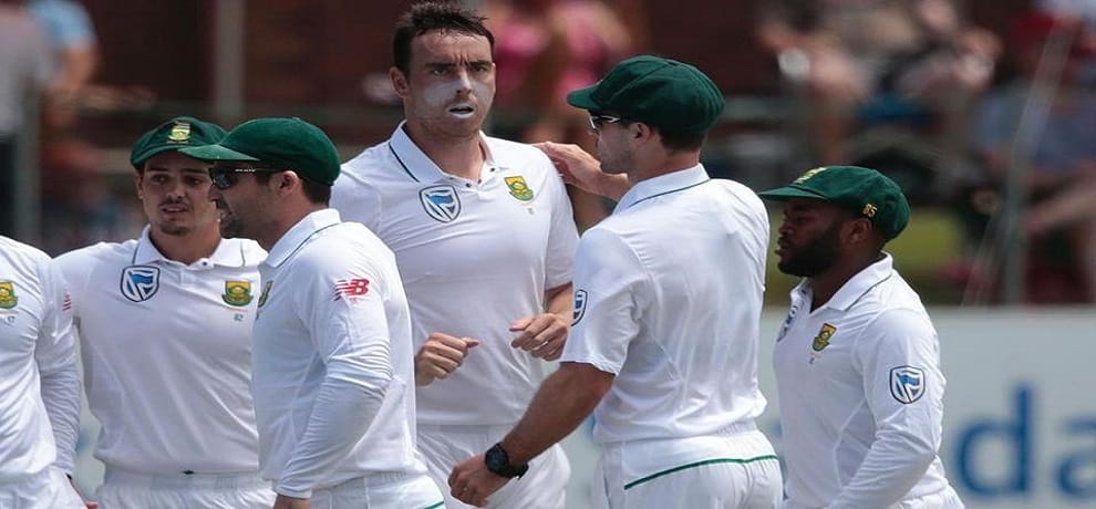  south africa clinch first test from bangladesh from 333 run  