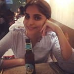 delhi girl share her pic with beer and asked if any one want to join her