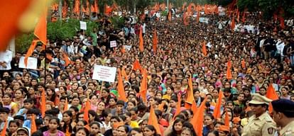 in pictures maratha kranti morcha rally protest 