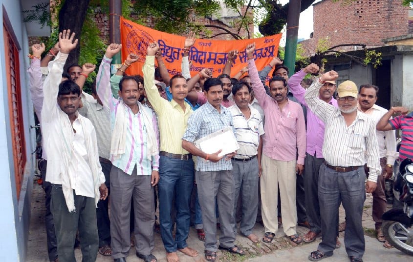 Electricity workers performed new colony sub station