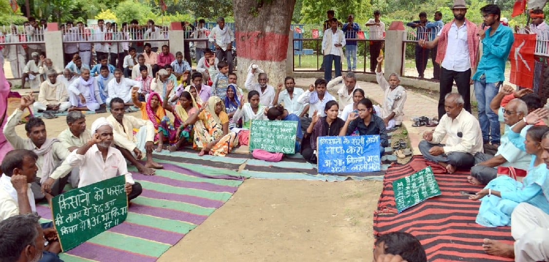  'Water, the forest and the poor being left from the land