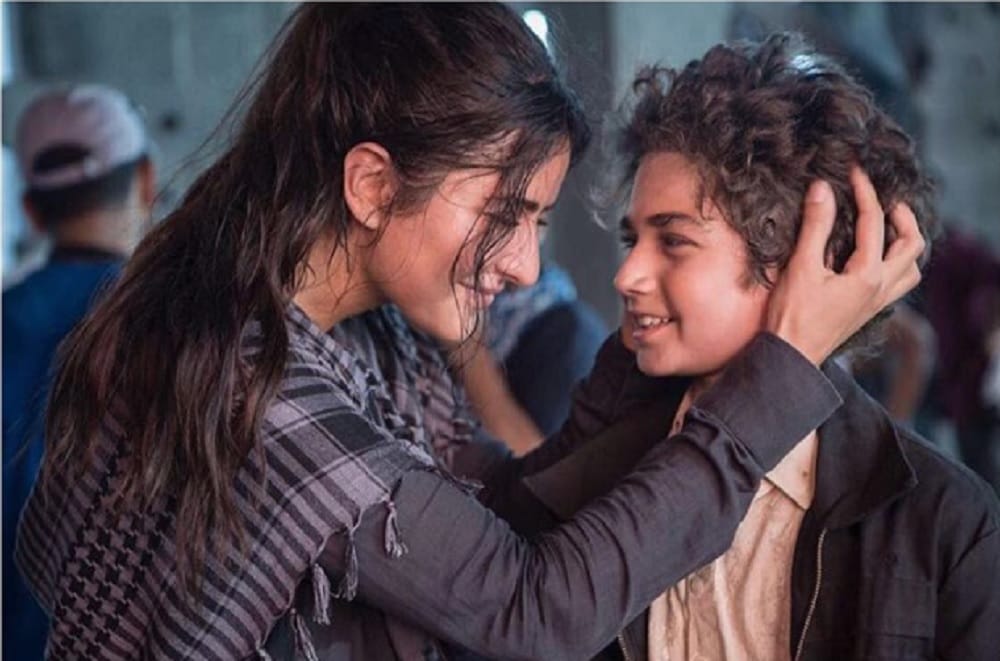 Katrina Kaif found her little Mere Brother Ki Dulhan  co star on sets of Tiger Zinda Hai