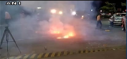 gujarat rajyasabha election ahmed patel win and party workers celebrated