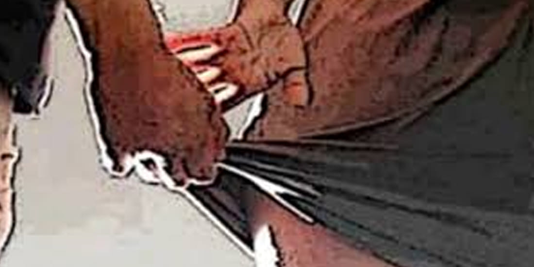 women Alleged teas on Father and son 